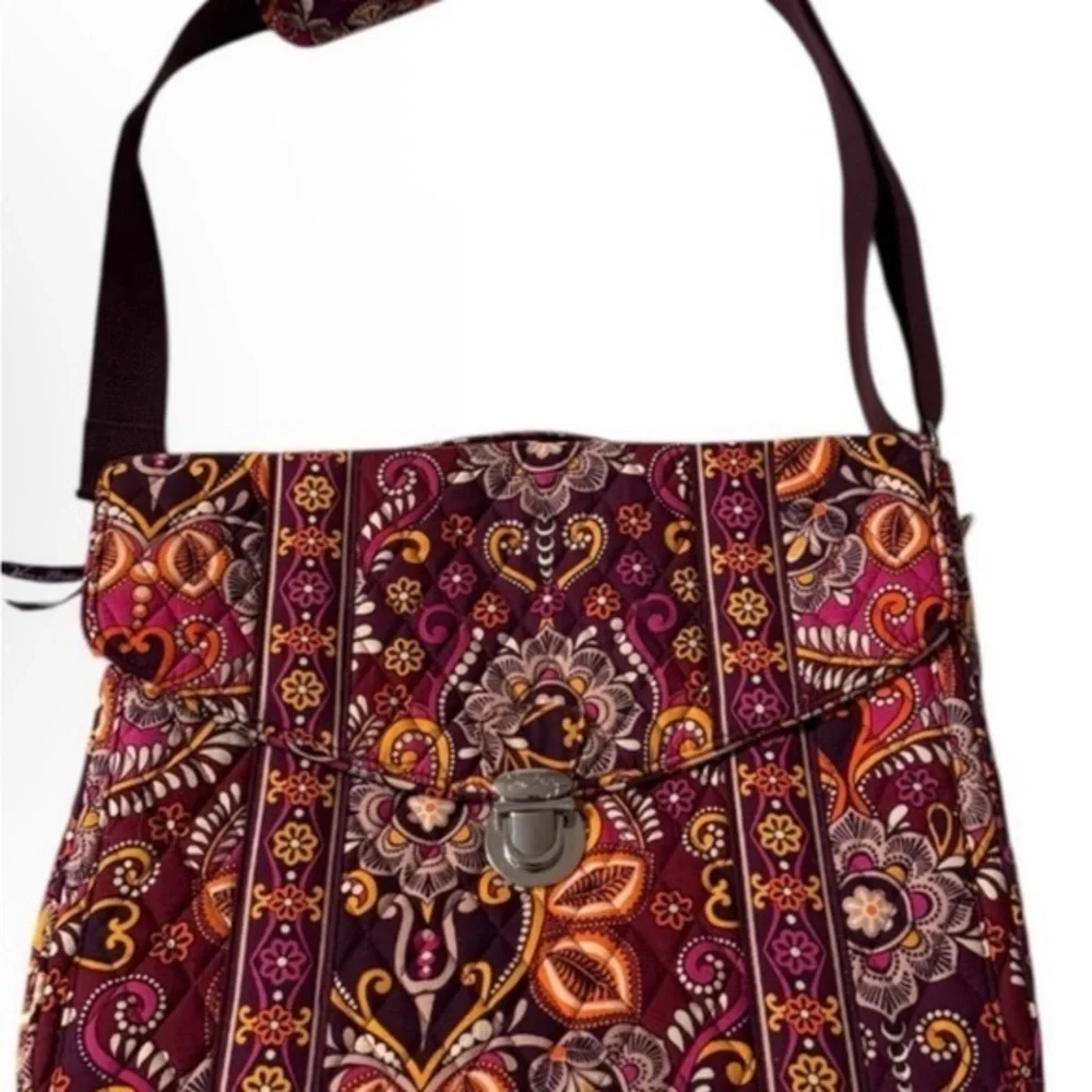 Vera Bradley Attache Messenger Style Bag 